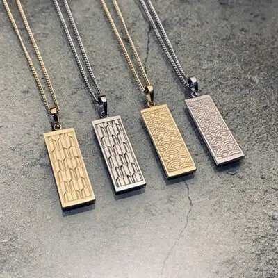 文様(札)ネックレス/monyo(fuda)neckless | ZENOARKS 